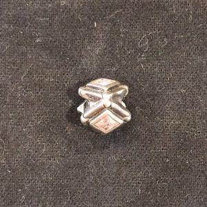 Chamilia Pink crystal and SS bead